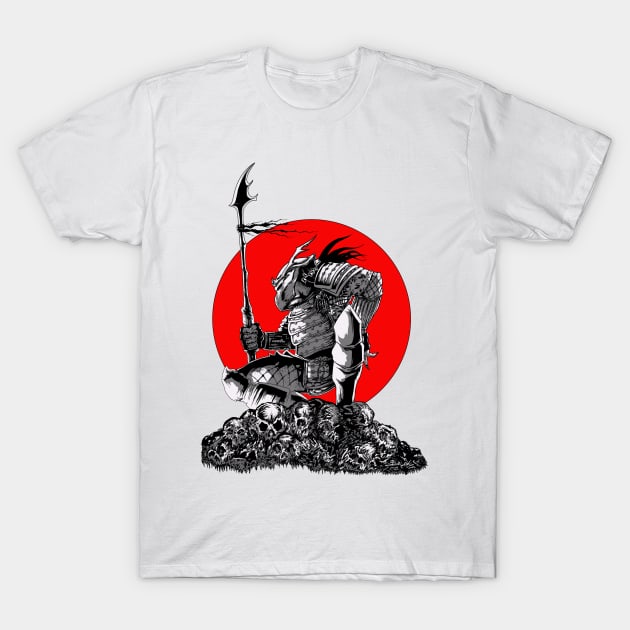 Samurai Predator T-Shirt by Ahbe87